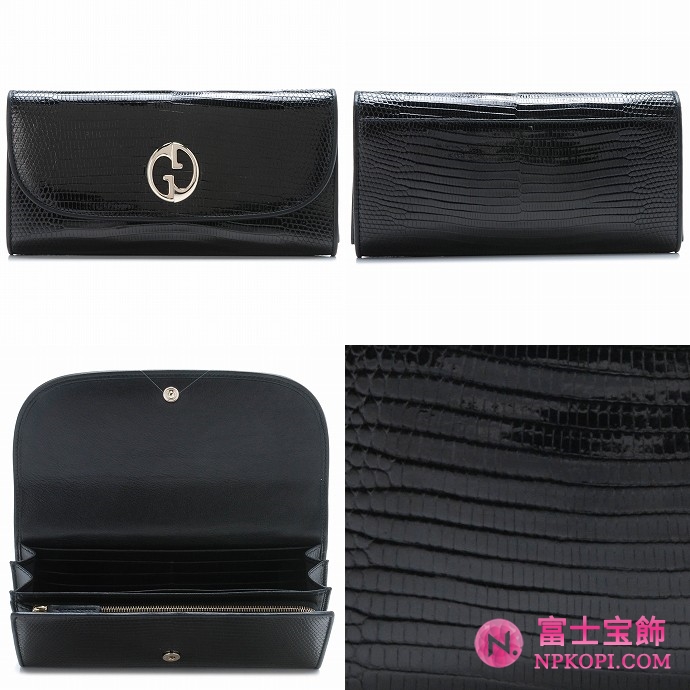 GUCCI/グッチ 2012年春夏新作グッチ1973 2つ折り長財布 245739 E6K8G 1000 
